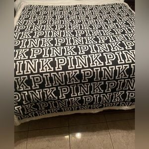 Victoria Secret Pink Fur Blanket